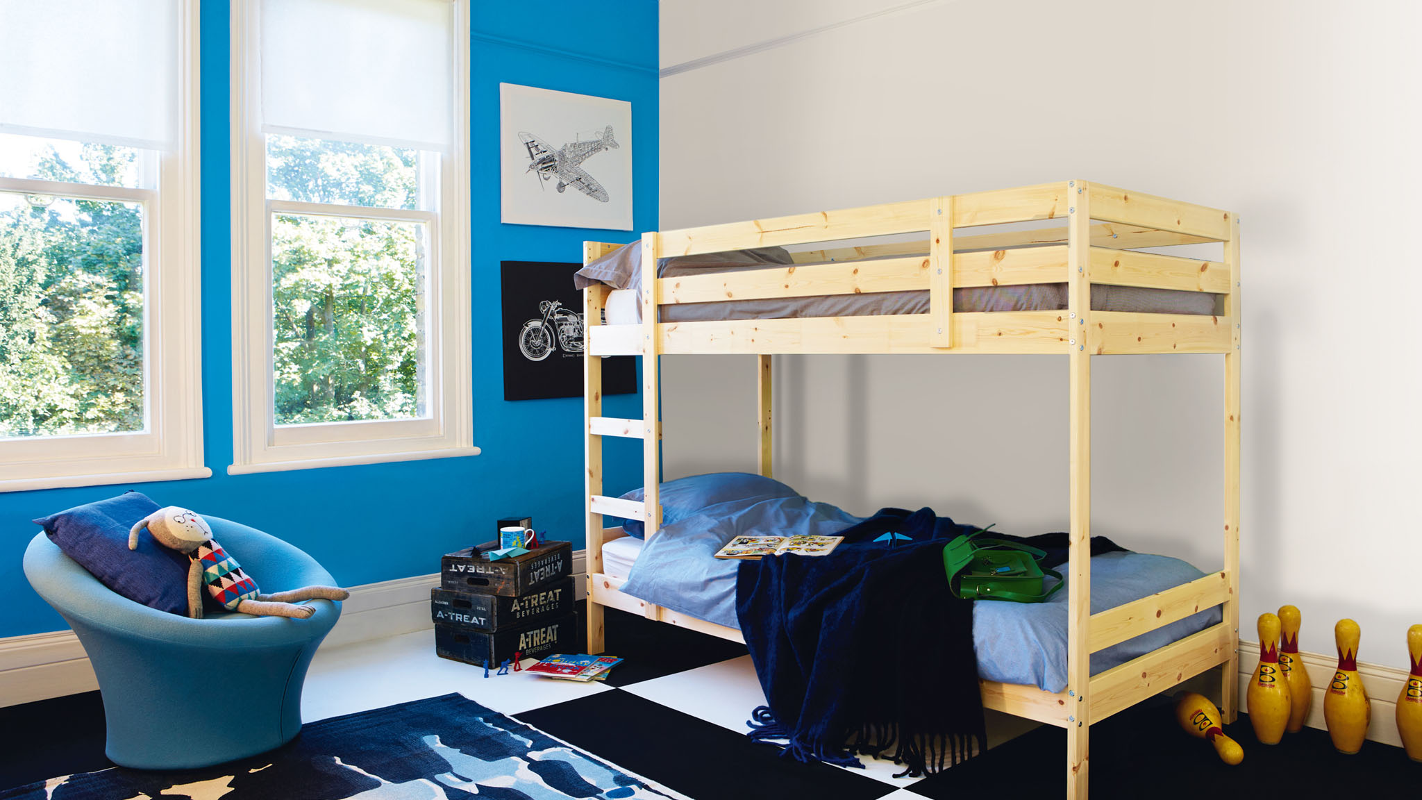 Los colores preferidos para el dormitorio de los niños | Inca